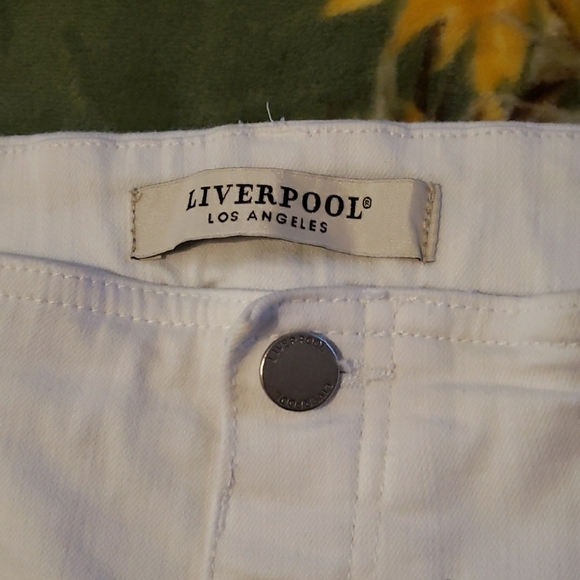 Liverpool White Skinny Jeans Versatile Spring Essential,size 6/28 - Picture 2 of 5